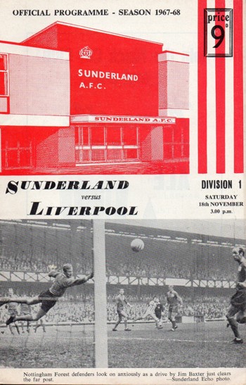Match programme